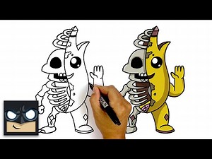 How To Draw PEELY BONE | Fortnite Skin - Videos For Kids