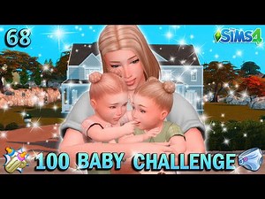 100 Baby Challenge Sims 4||Ep 68: Caring For Infants Is A Lot Easier With Help!