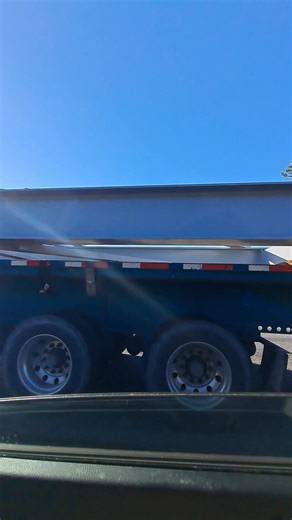 Massive Trucking Journey with a Long Load