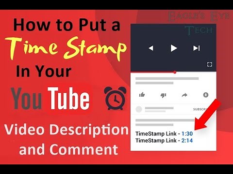 How to Add a TimeStamp in YouTube Video Description & Comments (Save Time by Using Time Stamp Links)