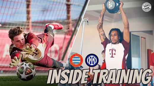 56K views · 1.3K reactions | Die letzten Einheiten vor dem Hinspiel! ✅ Unser Inside Training vor dem Viertelfinale gegen Inter!  | FC Bayern München | Facebook