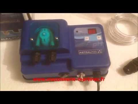 Comment poser régulateur PH Astralpool www.maconnerie-martinez.fr