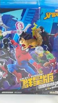 Spider-Man Blokees Galaxy Version Ghost Spider Build #spiderman #toys #asmr