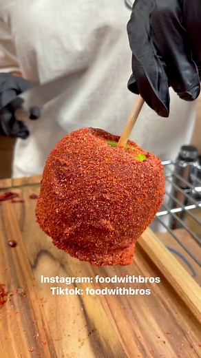 72M views · 339K reactions | Chamoy Candy Apple from Chummeez #candy #candyapples #candymaking #chamoy #sweettooth #asmr #asmrsounds #asmrvideo #desserts #reelsviral #reelsinstagram #fyp #instagood #foodporn #foodie | Food With Bros | Facebook
