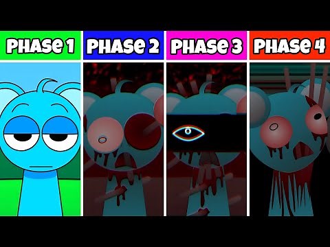 Incredibox Sprunki: Pyramixed Phase 1 VS Phase 2 VS Phase 3 VS Phase 4 FULL Animated