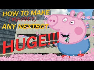 How To Make Nextbots Big On GMOD Tutorial