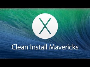 Clean Install Mavericks