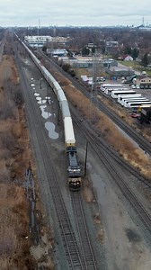 13K views · 282 reactions | NS Southbound at CP Mill #reels #reelsfb #train #drone #asmr #railroad #railway | Craig Hensley Photography | Facebook