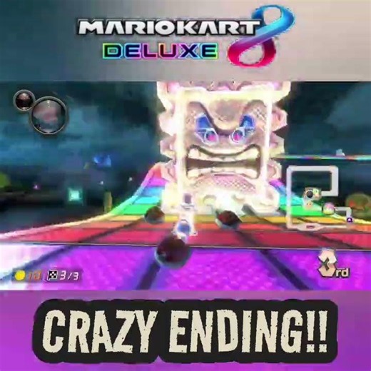 INSANE ENDING FOR THE WIN (Mario Kart 8 Deluxe) #nintendo #switch #mariokart #mk #mk8
