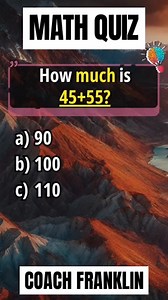 9.5K views · 285 reactions | MATH QUIZ MATH GENERAL KNOWLEDGE MATH GENERAL EDUCATION MATH GENERAL INFORMATION #GK #GENED #GI #MATH | Franklin - Online LET, CSE, IELTS & Celpip Private Tutorial | Facebook