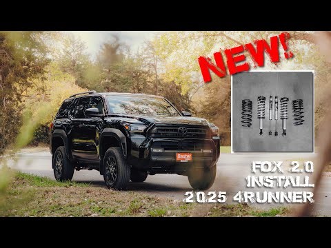 ADO Fox Performance Series 2" Lift Kit Install on 2025 Toyota 4Runner SR5