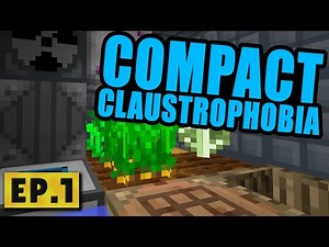 Minecraft Compact Claustrophobia | THE MOST UNIQUE SKYBLOCK EXPERIENCE #1 [Modded Questing Skyblock]