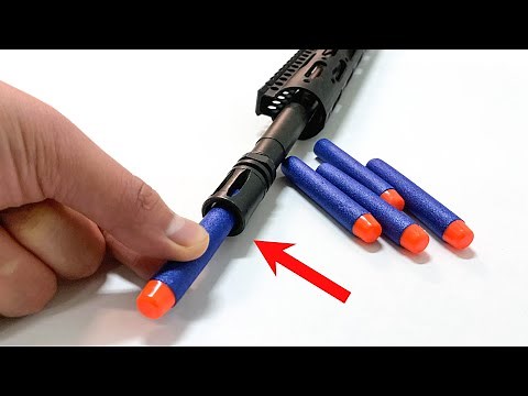 What Happens if You Shoot NERF Darts from a REAL Gun? (don't do this)
