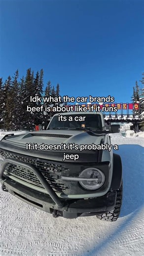 It’s probably just a jeep #alaska #offroad #motorsports #fordbronco #bronconation