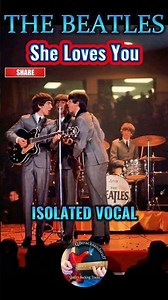 🎤THE BEATLES She Loves You VOCALS🔥