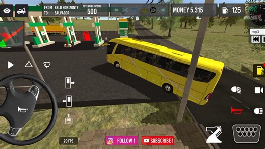 8.6K views · 629 reactions | Brasil Bus Simulator Ultimate Game - Belo Horizonte To Salvador - Android Gameplay ------------------------- #brasilbussimulator #bus #coachbus #bussimulatorindonesia #android #Gaming #BusSimulator21 #busgames #simulator #drivingsimulator #simulation | RK Gamer | Facebook