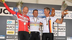 Danny Clark a champion again at 65