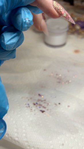 applying clear acrylic #nails #longnails #clearnails | Sarah's Nail Secrets