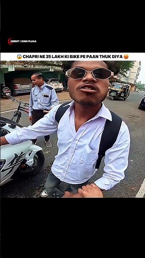 Chapri Ne 25 Lakh Ki Bike Pe Paan Thuk Diya 🤬 Motovlog #shorts #motovlog #bikeride