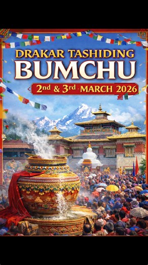 Welcome to Drakar Tashiding Bumchu, 380 years of ceremony 2026. A Brief History of Bumchu Rinpoche Among the four patron saint of Sikkim, Nga-Dag Sempachenpo Phuntshok Rigzin was a pure descendent of 38th king of Tibet (Chogyal Dhri-Sung Deutsen) born from father Tashi Thitsen and mother Lha-Chig Sonam Dolma in the fifth day of forth month of 10th Rabjung Water Male Dragon year (1592 A.D). After excelling the Sutra, Mantra and Philosophical knowledge of Buddha Dharma from his grandfather Ngadak 