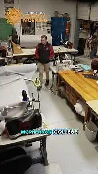 The ONLY 4-year Restoration Degree | McPherson College on Sunday Morning #classiccars