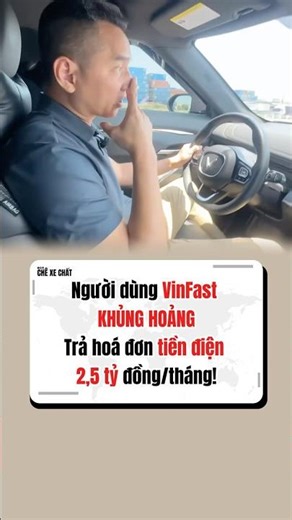 Is your Vinfast electricity bill reaching 2.5 billion VND per month?