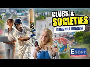 Introducing Clubs & Societies of ESOFT Metro Campus Gampaha