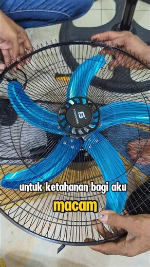 FOOKSUNG Kipas Industri Vertical Fan 18 inch 5 Blades