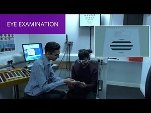 Checking your sensitivity to patterns - What to expect during your eye examination