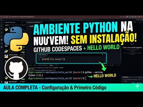 Aula 0 - Python - Criar conta no Github - Hello World