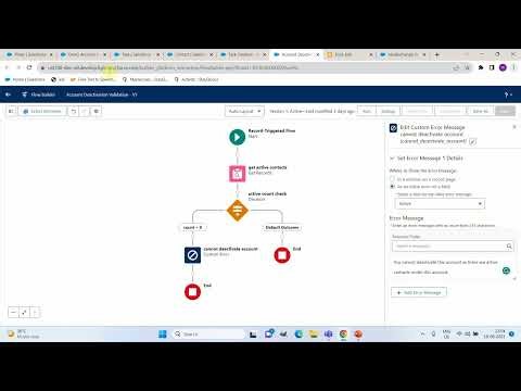 Salesforce Record Triggered Flows - Create custom Error messages