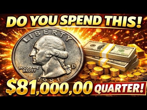 1981-D Washington Quarter Worth Thousands? Check Your Pocket Change Now!