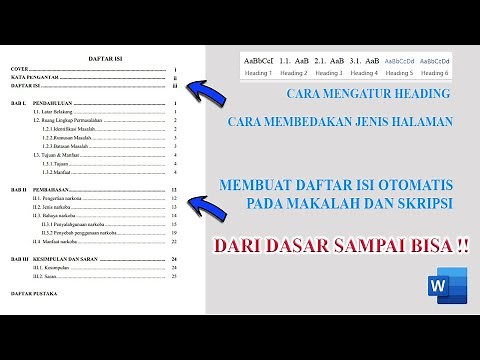 Creating an Automatic Table of Contents in Papers and Theses | From Start to Finish: A MS Word Tu...