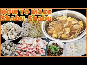 Homemade Hotpot (Shabu shabu) in 3 minutes | 三分钟学会在家做美味的火锅