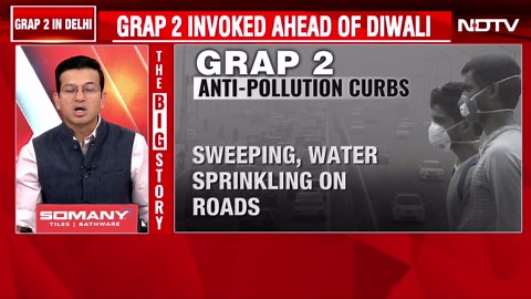 Enhanced Anti-Pollution Curbs Under GRAP-2 Invoked In Delhi Ahead Of Diwali