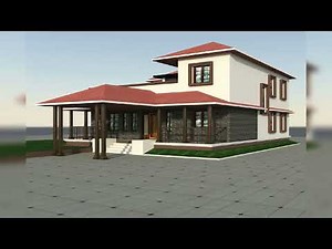 Wada house design l Wada house Maharashtra l Wada type house plan l 3d plan l 3d house design