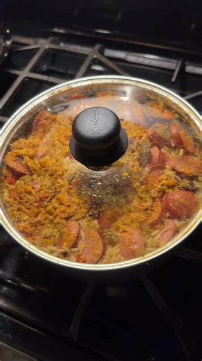 Seafood jambalaya 😮‍💨🔥 #cookwithme #jambalaya #dinner | jambalaya