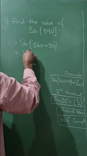 Sin 390° Trigonometry, Class10, Mathematics