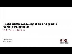 Probabilistic Modeling of Air and Ground Vehicle Trajectories