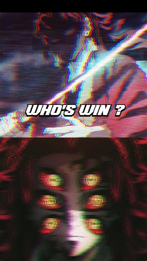 WHO'S WIN ? 🌪 #shorts #trending #anime #awv #demonslayer #yoriichi #kokushibo