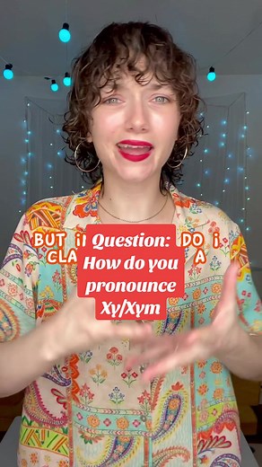 How to pronounce xy/xym #neopronouns #lesbiansnowwhite #lgbtqiaplus #pronounsmatter #nuerodivergent
