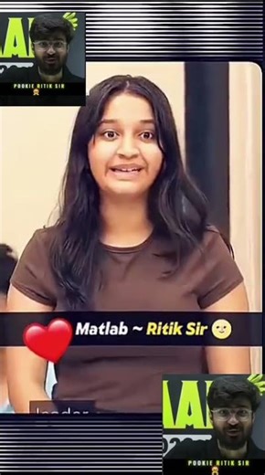 Ritik sir matlab ❤️crush#reels#shorts#ytshorts