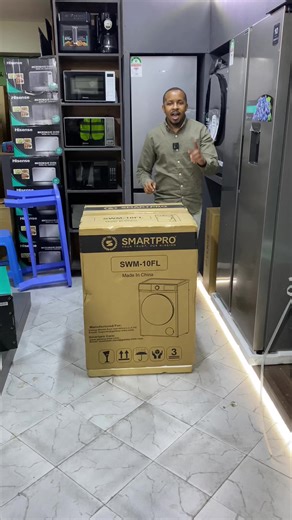 Smart pro 10kg full automatic washing machine #fypシ゚viral🖤tiktok #treading #gains #kitchen #gains