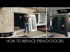 French Door Replacement & Our Fall Patio Reveal!