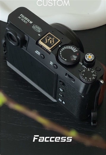 Hot Shoe Shutter Button Cover for Fujifilm Cameras