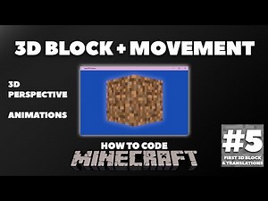 Creating a 3D Block! | How to code Minecraft without a Game Engine Ep. 5