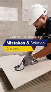 Video #3 of our FAQ series In construction, precision makes all the difference. Tile installation may appear routine, but small oversights often result in structural weaknesses, costly repairs, and compromised aesthetics. This video outlines key tile installation errors frequently observed on-site — and the corrective practices that ensure durability and a flawless finish. At Gresbond, our focus is not just on materials but on methods that deliver long-term reliability. Because every detail matt