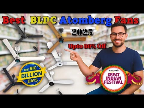 Best Atomberg BLDC Ceiling Fans 🔥 Best BLDC Ceiling Fan in India 2025 🔥 ‪@atombergtechnologies2722‬​