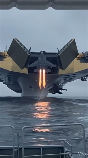 שיגור מפציץ B-2 מספינת זהב 🤯