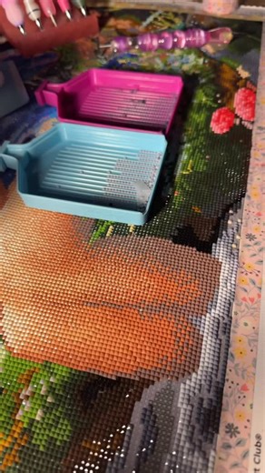 ✨✨First complete for the #cozy💎queens2026dpalong I love it!!✨✨ ✨✨Sparkly Afro Putty from SparklesInArt on Etsy!✨✨ Diamond Painting: @DiamondArtClub Fairy Lights by Ivy Dolamore Square Drills, 56 colors, with 4 ABs 22” x 28”, 62,101 drills! #diamondart #diamondpaintingputty #sparklesinart #diamondpainting | Sparklesinart Diamond Painting